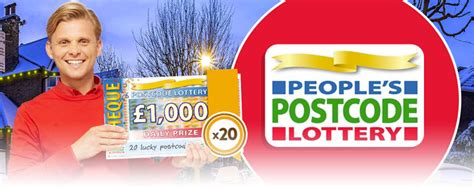 chances of winning postcode lottery compared to national lottery